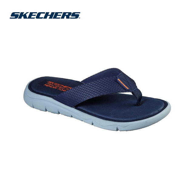Skechers สเก็ตเชอร์ส รองเท้าแตะ ผู้ชาย Crenesi Sport Casual Sandals Shoes - 237051-NVY