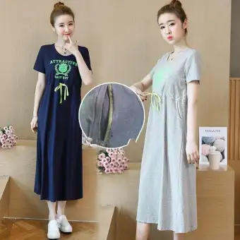 cotton pregnancy dress