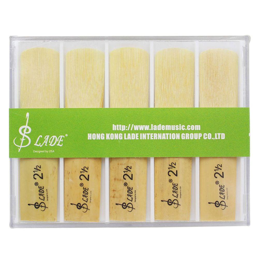 10pcs/box SLADE Alto bE Saxophone Reeds Bamboo 21/2 Sax Reed Strength