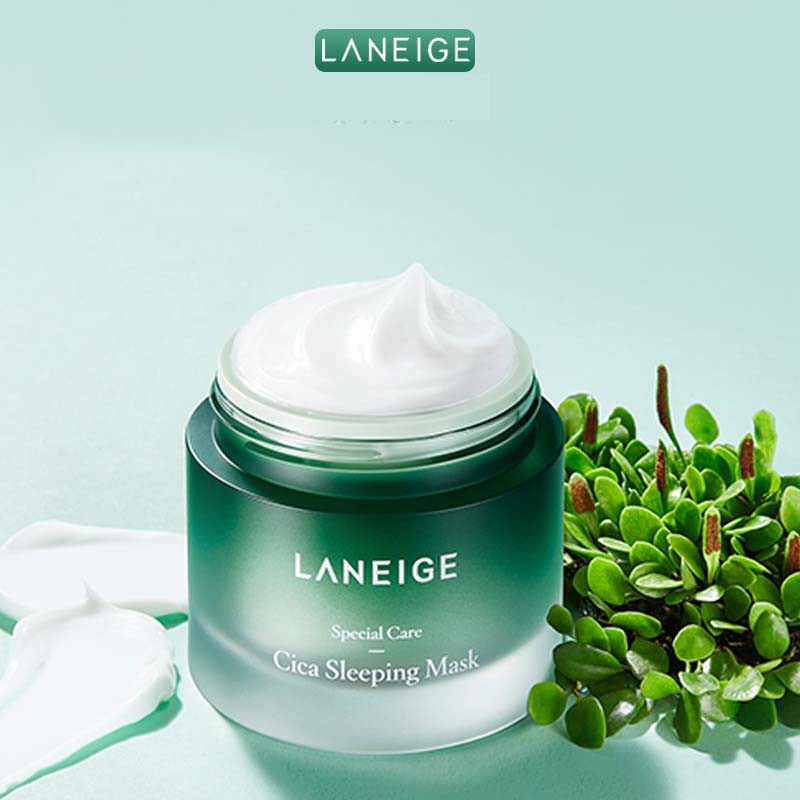 LANEIGE Water Sleeping Mask 70ml/ LANEIGECica Sleeping Mask 60ml ลาเนจ