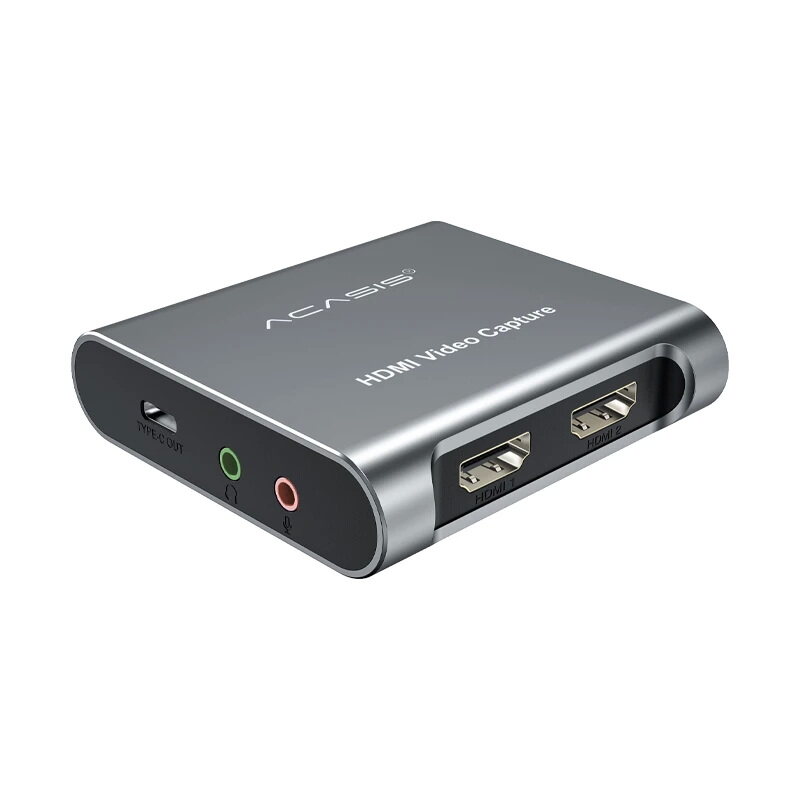Acasis HDMI Video Capture Card AC2833 4K 1080P 36Bit แคปเจอร์การ์ด แคสเกมส์ HDMI 1080p 60FPS usb3 คมชัดสูง ต่อจอแยกได้