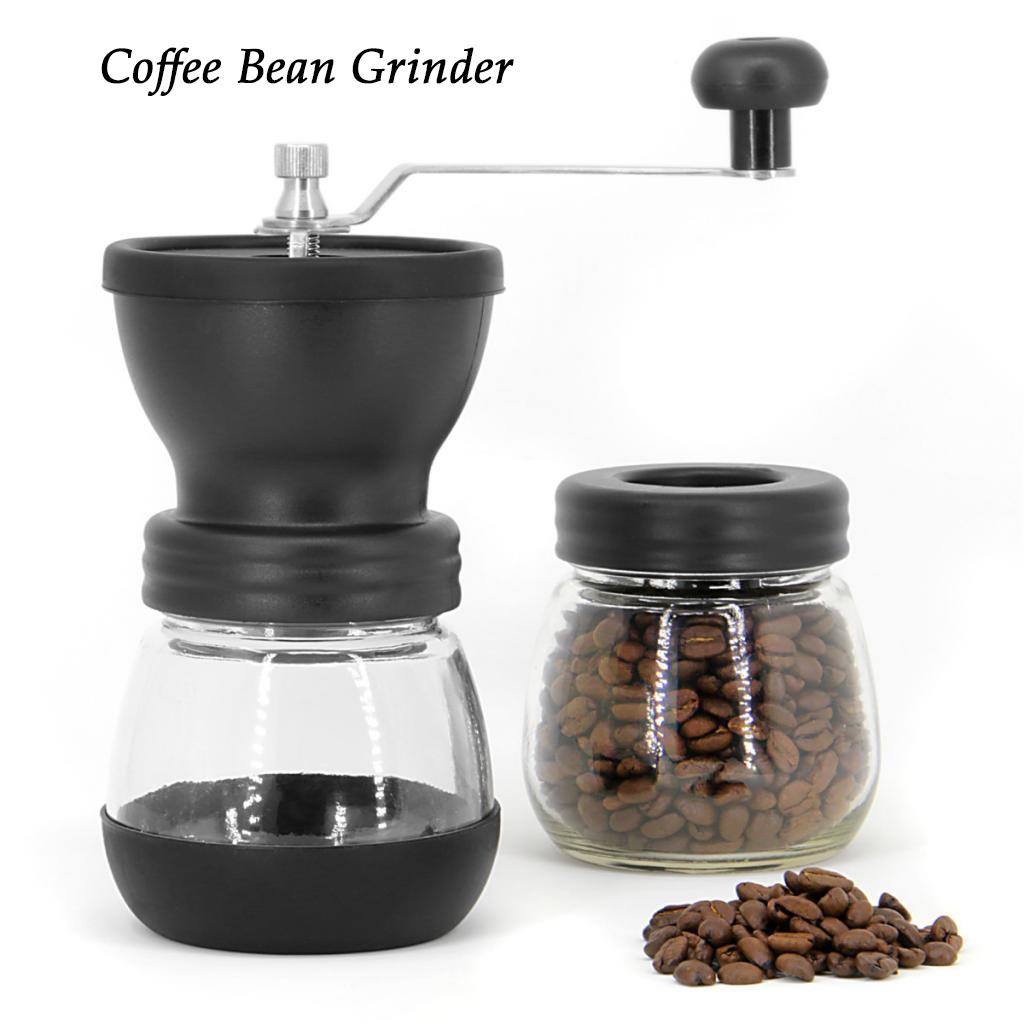 เครื่องบดกาแฟวินเทจ เครื่องบดสมุนไพร บดเมล็ดถั่ว ที่บดเม็ดกาแฟ เครื่องบดกาแฟ แบบมือหมุน เครื่องบดเมล็ดกาแฟ Coffee Bean Grinder Mr. Lamp
