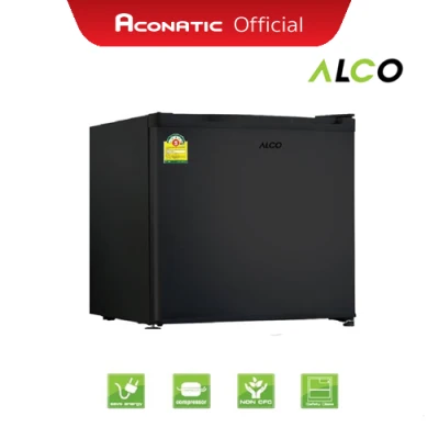 Alco ตู้เย็นมินิบาร์ ขนาด 1.7 คิว รุ่น AN-FR468 Black (รับประกัน 1 ปี)