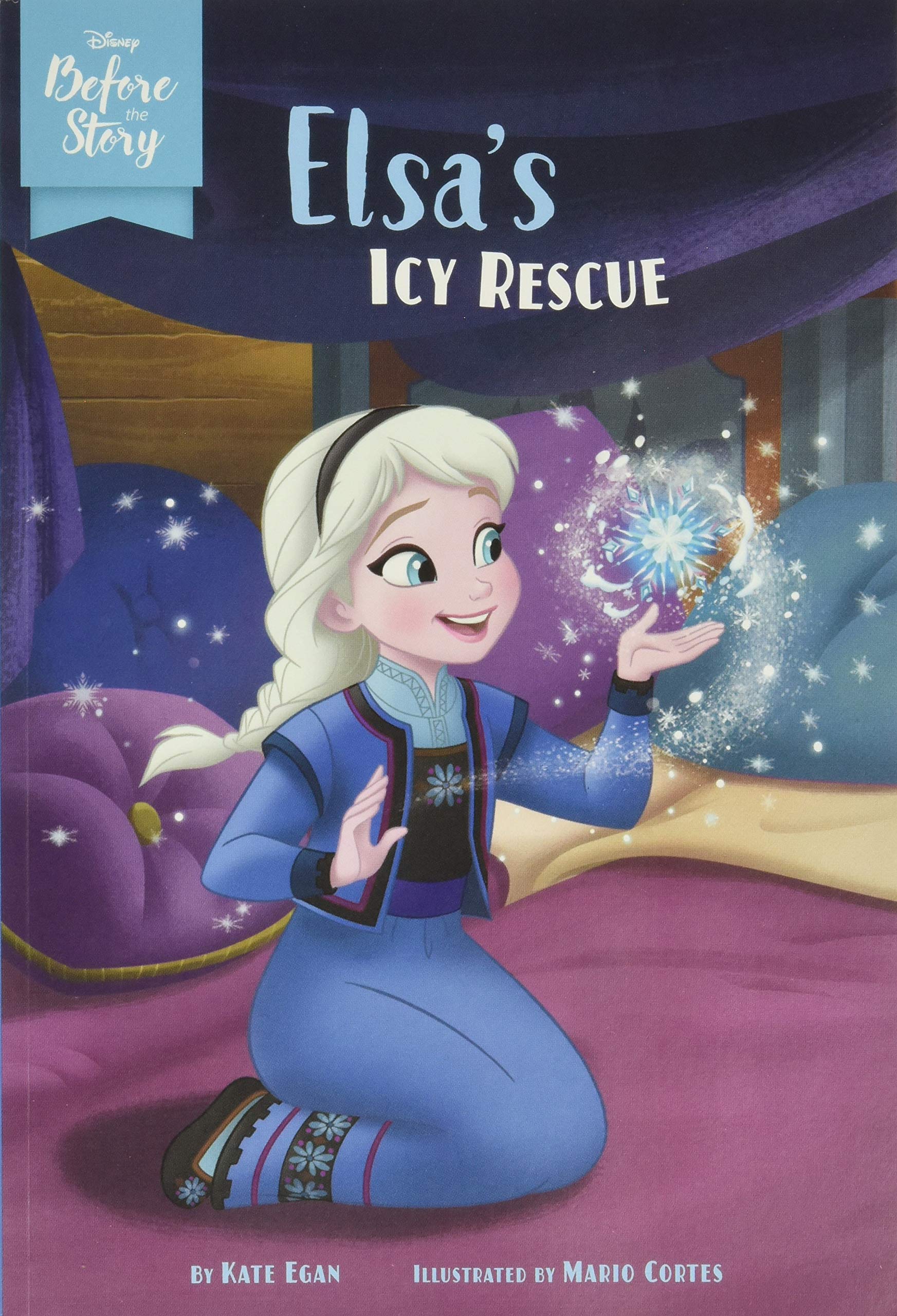 Elsa's Icy Rescue (Disney before the Story) [Paperback]