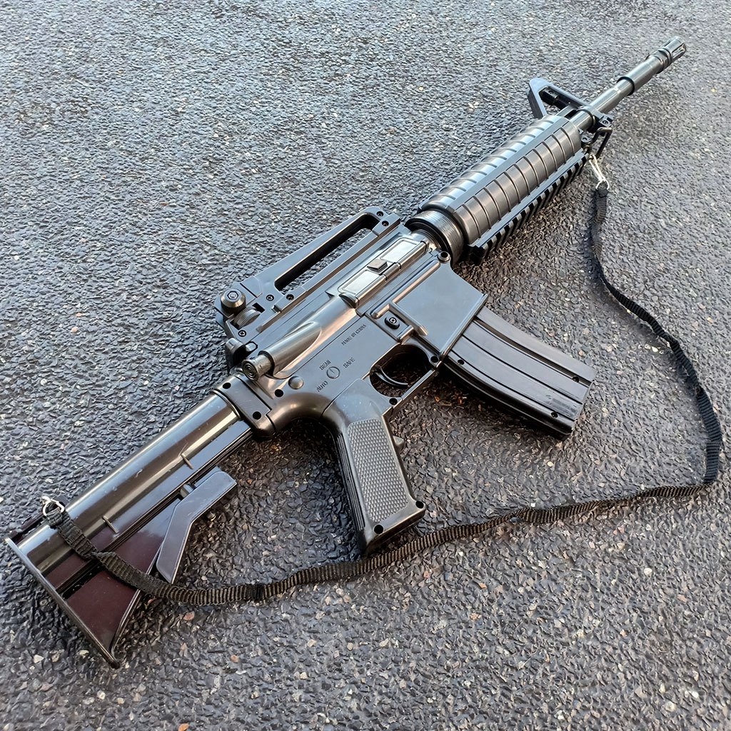 KhoaOat Shop ปืนของเล่น ปืนอัดลม M16-A1D