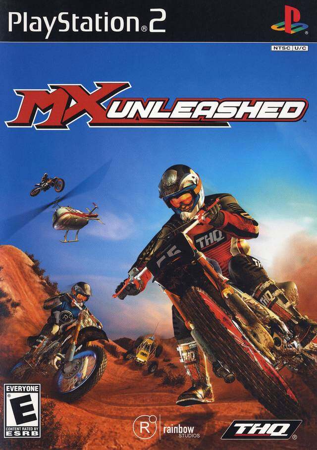 MX Unleashed (USA) PS2 แผ่นเกมส์ps2 เกมเพล2 เกมมอเตอร์ไซต์วิบากps2 เล่นได้ 2 คน