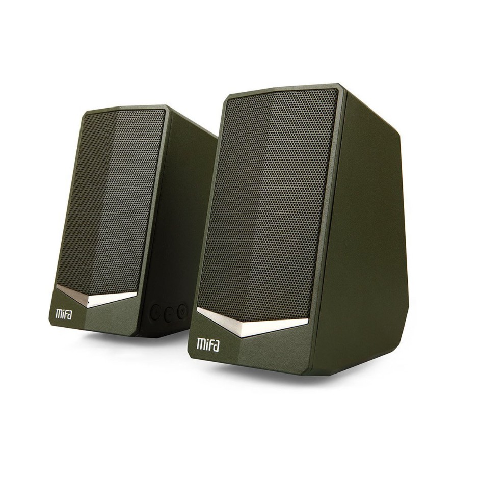 ลดราคา มี2สี ลำโพง MiFA X5 Speaker สีGreen Army/ดำเทา #ค้นหาเพิ่มเติม สายชาร์จคอมพิวเตอร์ Wi-Fi Repeater Microlab DisplayPort