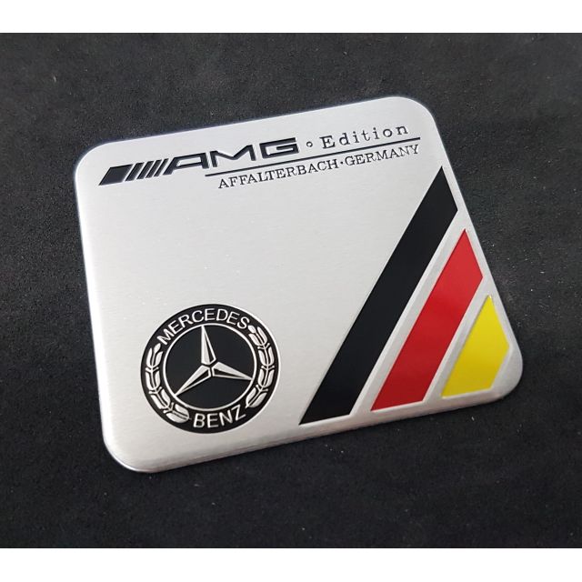 Best saller AMG AFFALTERBACH GERMANY BADGE LOGO เพจโลโก้ แป้นเหยียบกันลื่น logo logoรถ โลโก้รถ ดุมล้อ BENZ