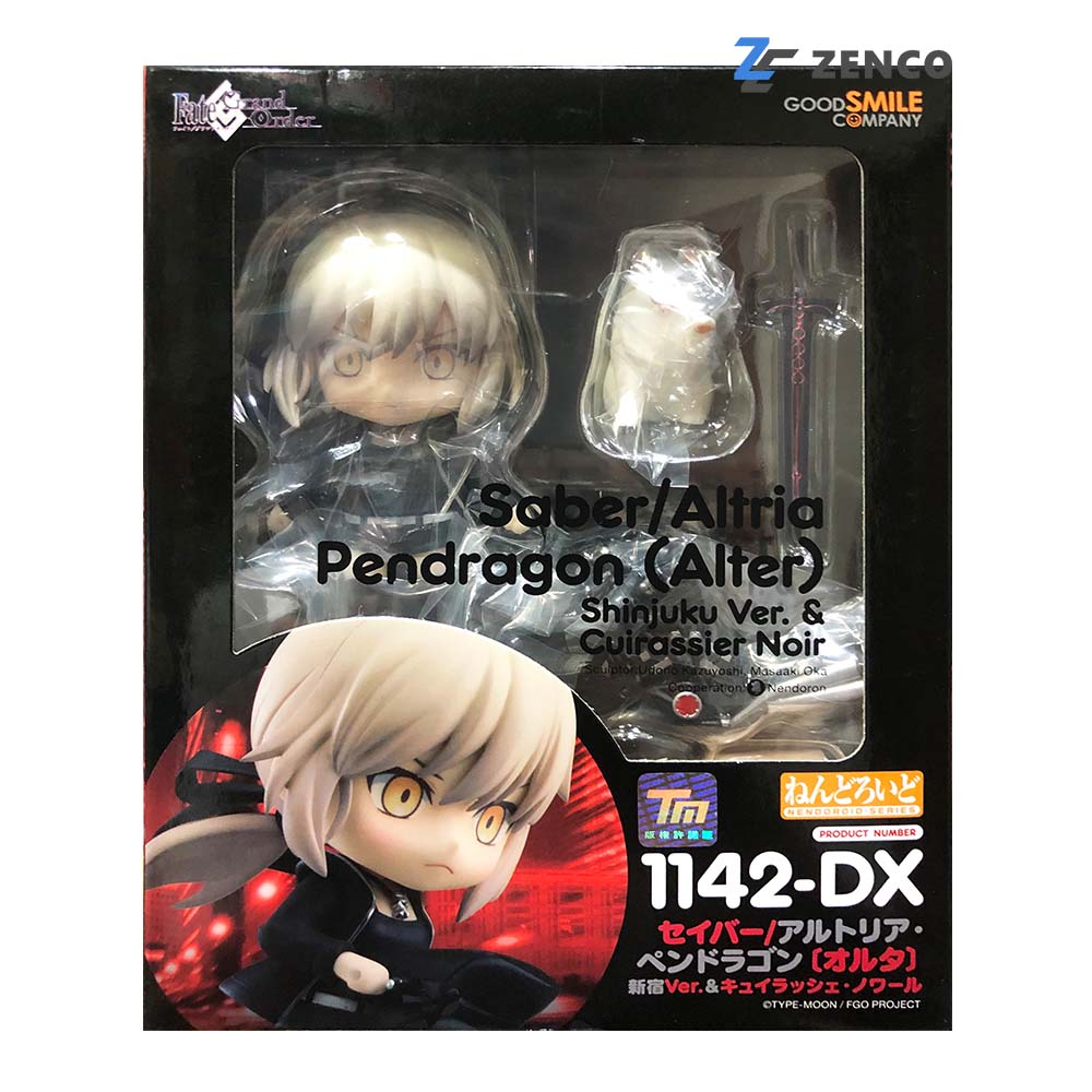 ねんどろいど　新宿Ver.&キュイラッシェ・ノワール 1142 DX ねんどろいど セイバー/アルトリア・ペンドラゴン〔オルタ〕新宿