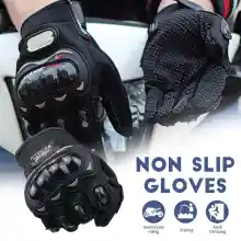 ภาพขนาดย่อของภาพหน้าปกสินค้าถุงมือมอเตอร์ไซค์ ถุงมือทัชสกรีนมือถือได้ ถุงมือขับมอเตอร์ไซค์ ถุงมือขับรถ ProBiker Full Finger Motorcycle Gloves ถุงมือขี่จักรยาน กันลื่น SP64 จากร้าน Yoga Fitness บน Lazada ภาพที่ 4