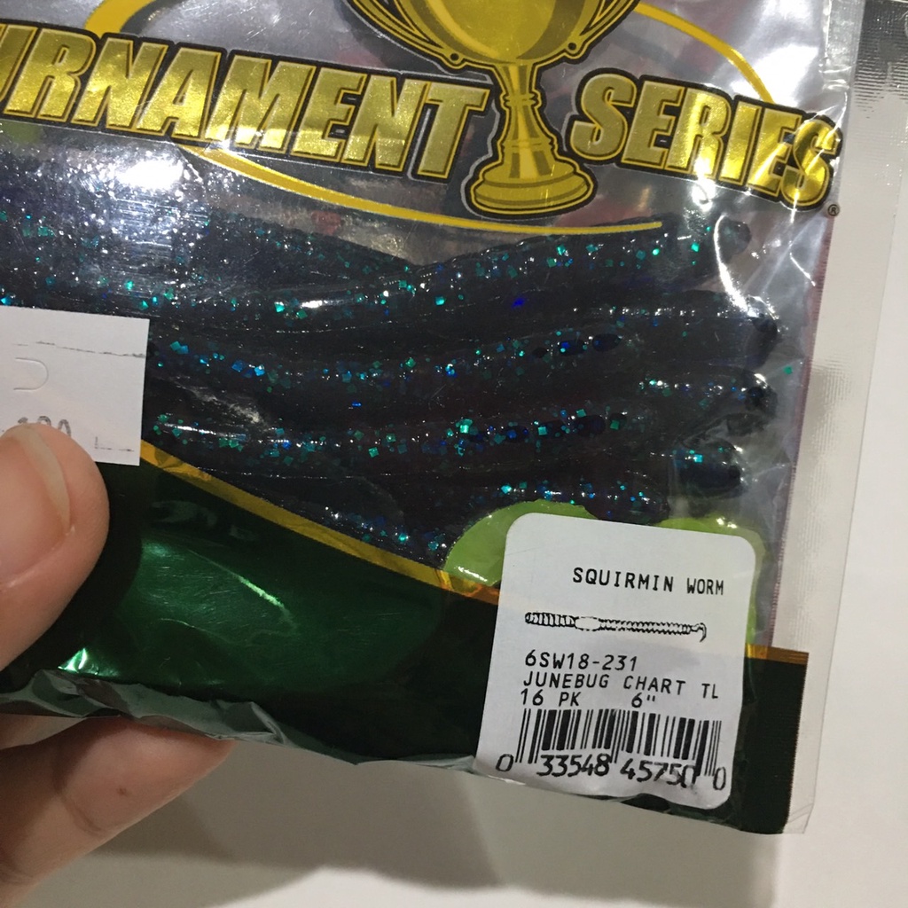 ไส้เดือนยาง 6" B Pro Shop ตกแบบเท็กซัส บริการเก็บเงินปลายทาง Lazada.co.th