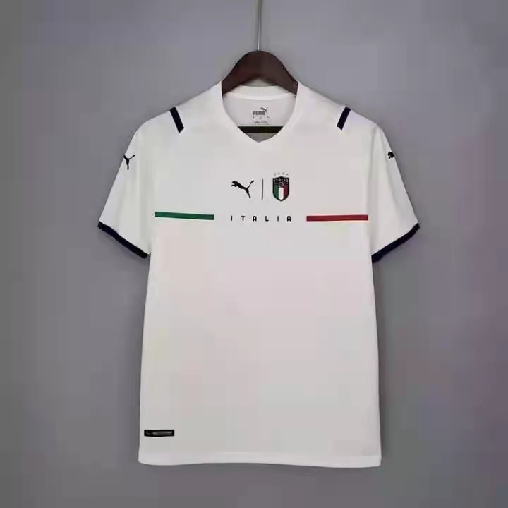 การจัดส่งอย่างรวดเร็ว2021/2022อิตาลีทีมชาติเยือนสีขาว Fooball เจอร์ซีย์บุรุษฟุตบอลเจอร์ซีย์ฟุตบอล Jersi ขนาด S-XXL
