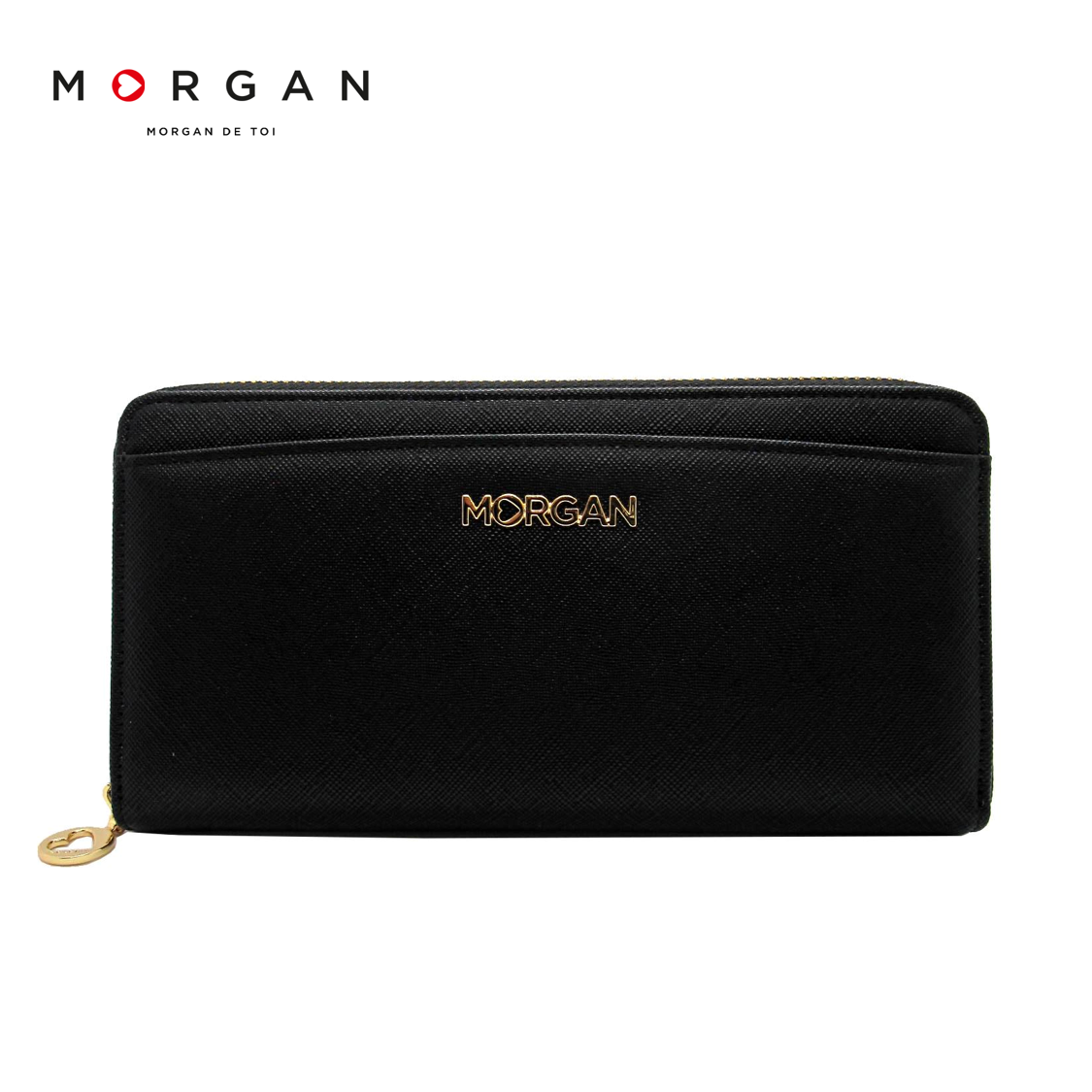Morgan Bags กระเป๋าสตางค์ ใบยาว ซิปรอบ รุ่น EZRAA 01