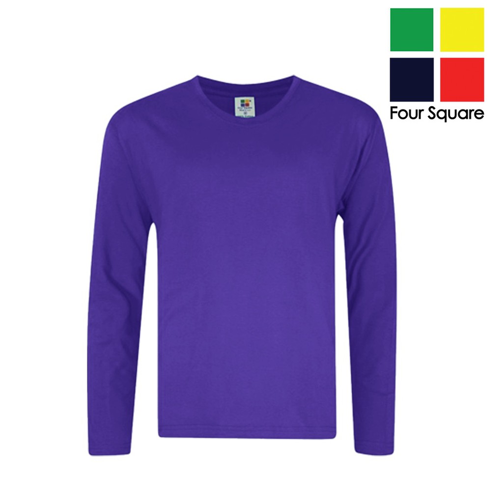 Foursquare RoundNeck T-Shirt (160gsm) -White