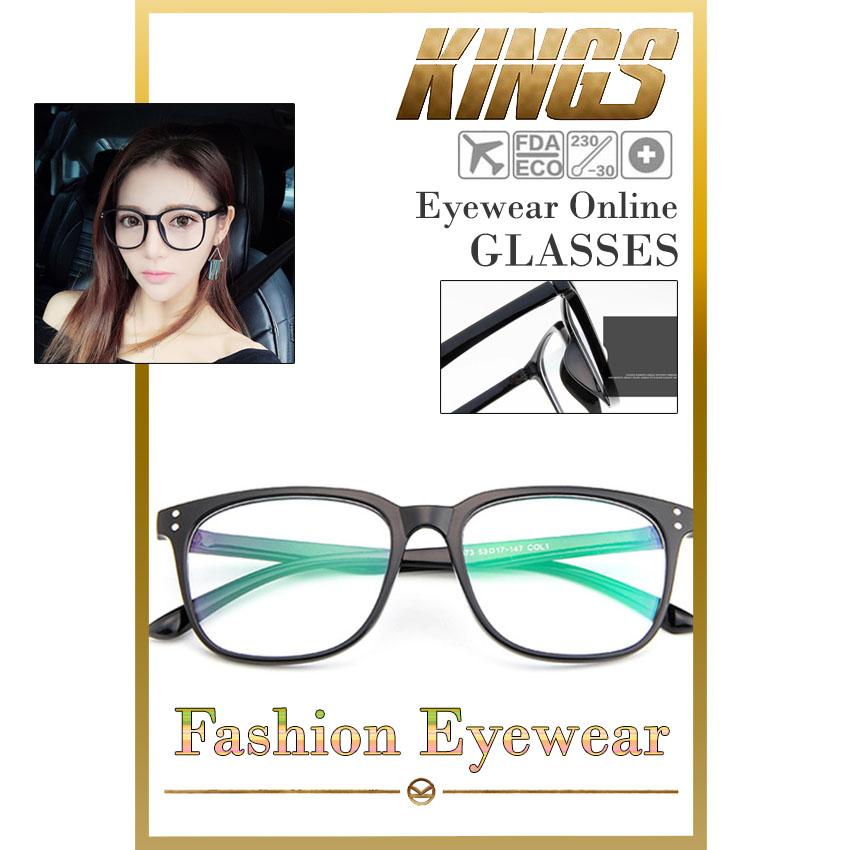 แว่นตาเกาหลี Fashion Korea แว่นตา รุ่น 2373 กรอบแว่นตา Eyeglass frame ( สำหรับตัดเลนส์ ) ทรงสปอร์ต วัสดุ PC ขาข้อต่อ Spectacles Eyewear Top Glasses