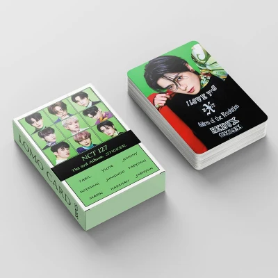 KPOP NCT 127 Sticker Random LOMO Card Lee Taeyong Lee Mark Nakamoto Yuta 55 Sheets