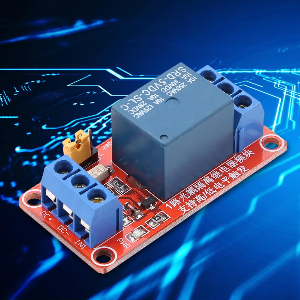 Bảng module rolay quang điện 1 kênh cho nguồn mạnh và yếu 5V/12V/24V - INTL