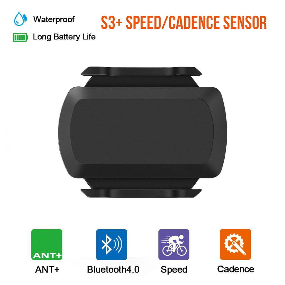 VITANIG ANT + BT อุปกรณ์รถจักรยาน Wireless Sensor ความเร็ว Cadence เซ็นเซอร์คู่มาตรวัดความเร็วจักรยานตัววัดความเร็วรอบปั่นจักรยานเซนเซอร์ความเร็ว