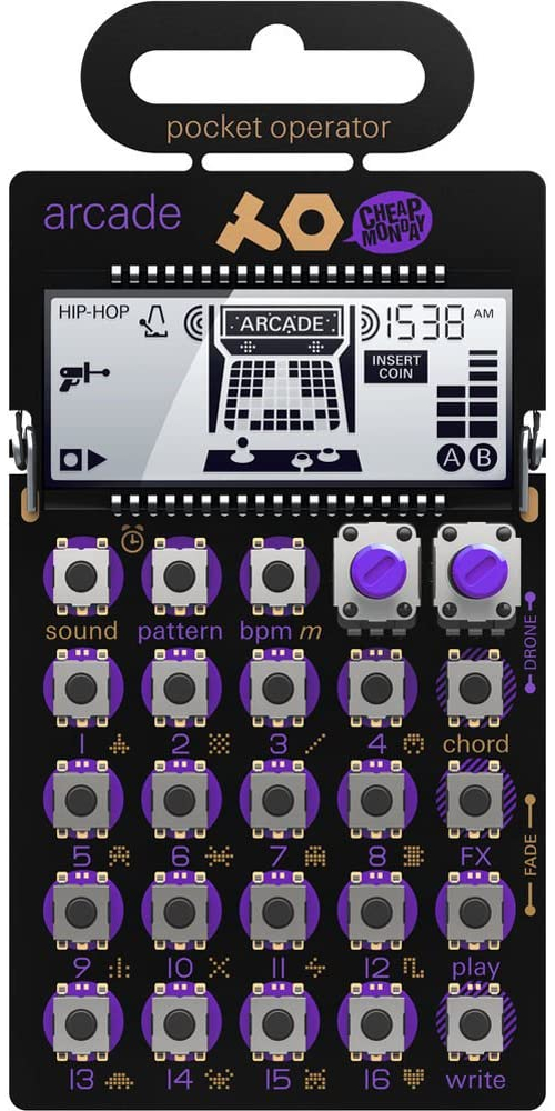 Teenage Engineering PO-20 Pocket Operator Arcade Synthesizer