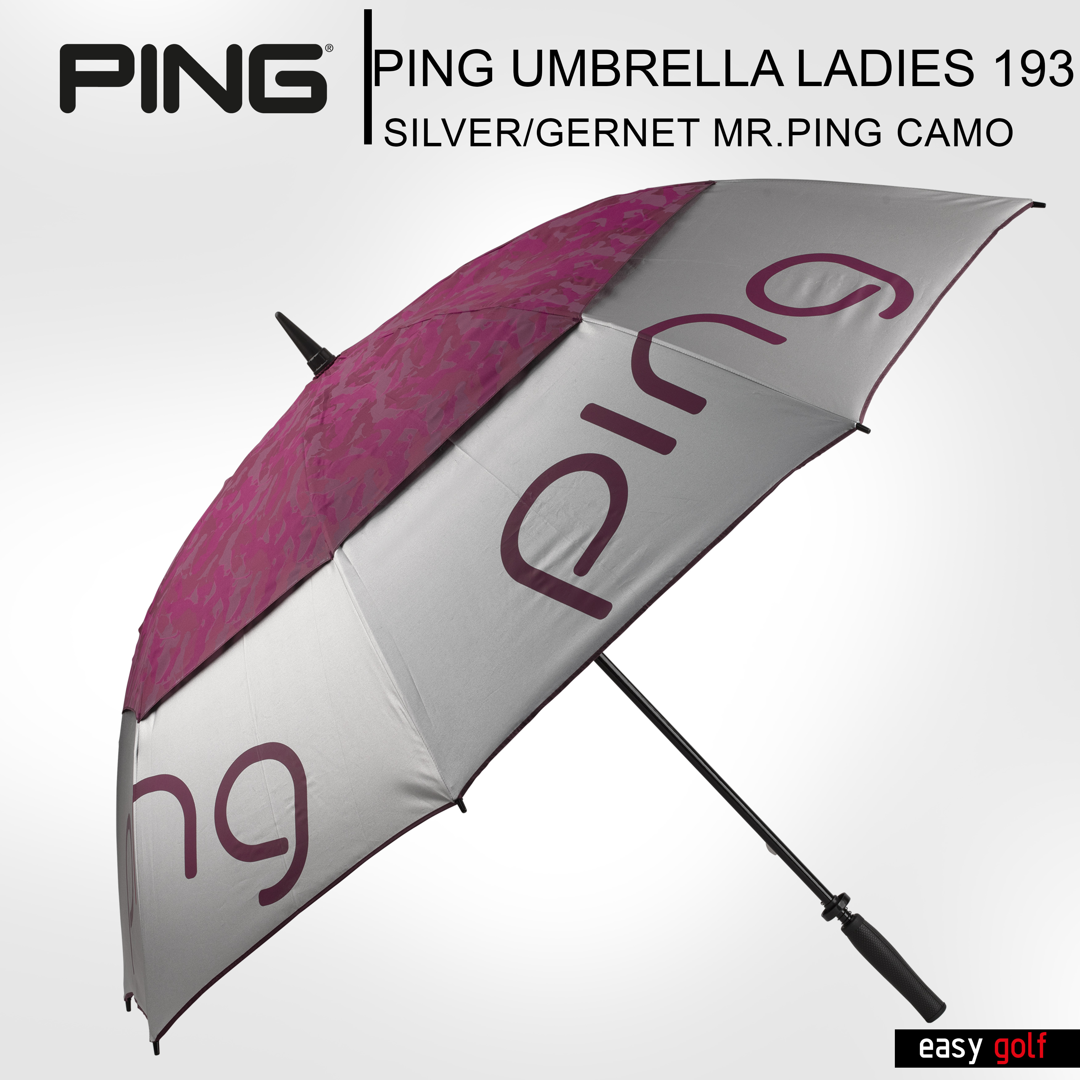 PING UMBRELLA LADIES 193 PING UMBRELLA ร่มกันแดด UV ร่มกันฝน ร่มกอล์ฟ