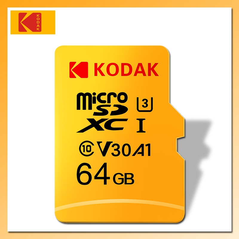 KODAK Micro SD Card 128GB 256GB Memory Card 32GB 16GB High Speed