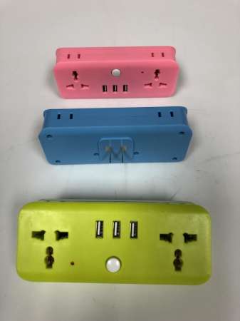 ปลั๊กนอก 4 ช่อง 3 USB 1 สวิทช์ รุ่น B-2