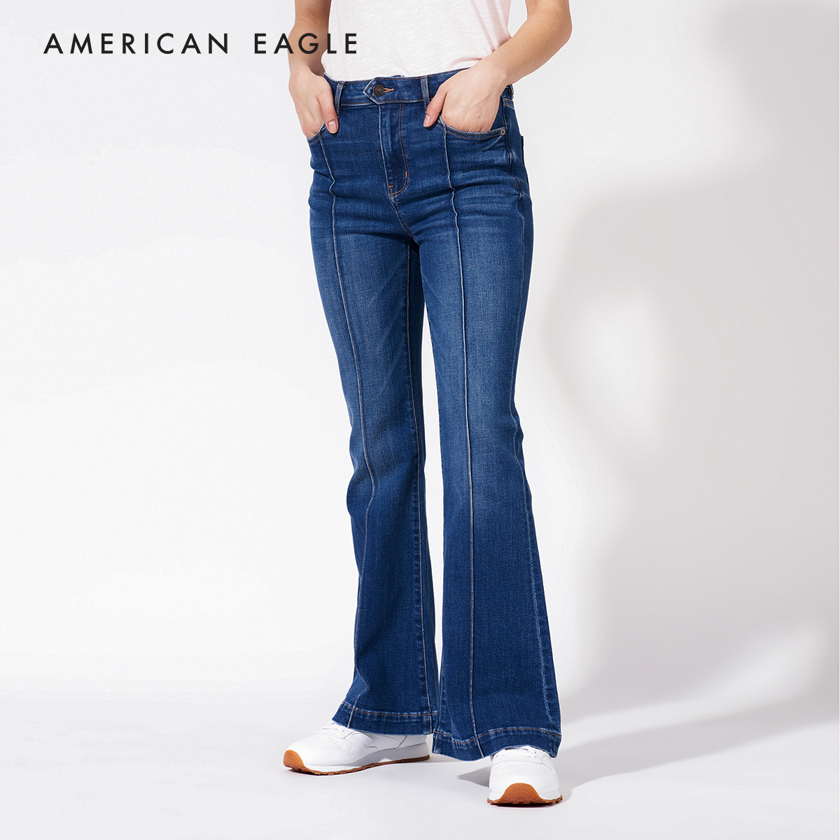American Eagle Festival Flare Jean กางเกง ยีนส์ ผู้หญิง เฟสติวัล แฟลร์ ...