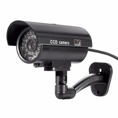 Eveny Security TL-2600 Waterproof Outdoor Indoor Fake Camera Security Dummy CCTV Surveillance Camera Night CAM LED Light Color