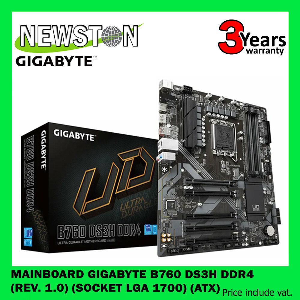 Gigabyte Placa Base B760 DS3H DDR4 ATX 1700
