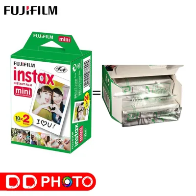 Fujifilm instax mini Polaroid ฟิล์มโพราลอยด์ 10 20 แผ่น สินค้าใหม่ ฟิล์มขอบขาว