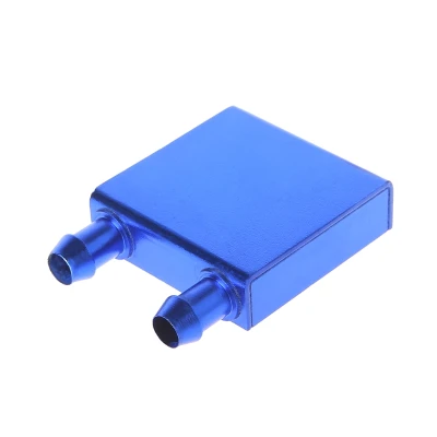 Aluminum Alloy Water Cooling Block For Liquid Cooler Silver System Heat Sink