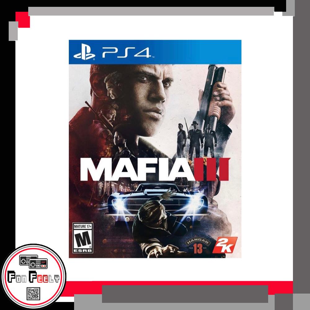 PS4 Mafia III แผ่นเกมส์ แผ่นps4 เกมps4 แผ่นเกม ps4 game MafiaIII Mafia3 ...