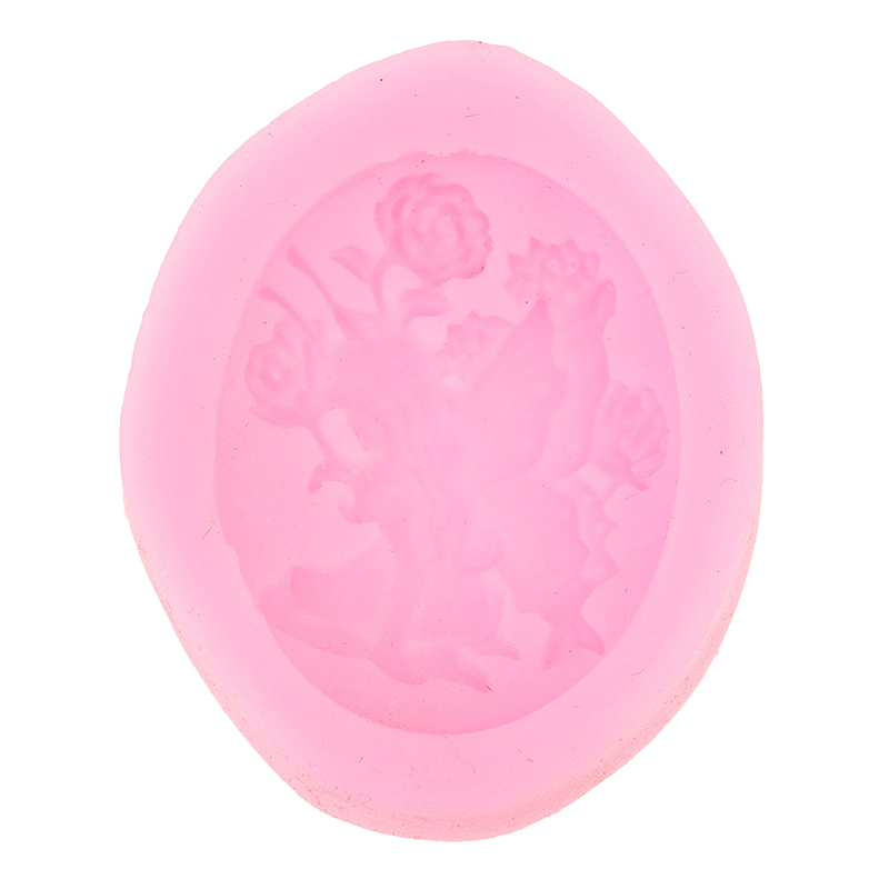 UG Fairy Silicone Mold Cake Decor Tools Cookie Baking Candy Chocolate Soap Mold