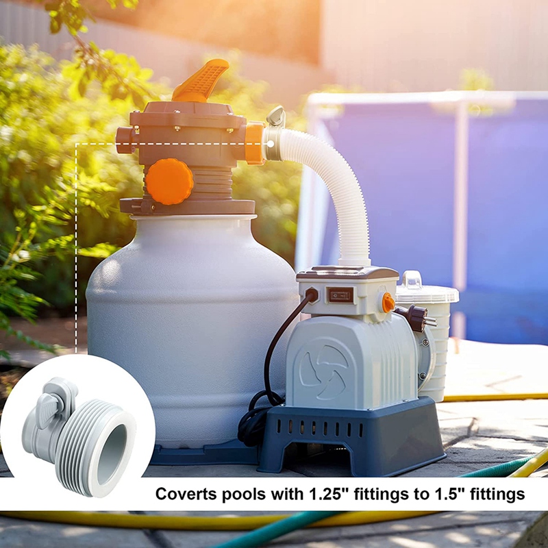 1.25Inch to 1.5Inch Type B Hose Adapters Hose Conversion Kit Adapter B