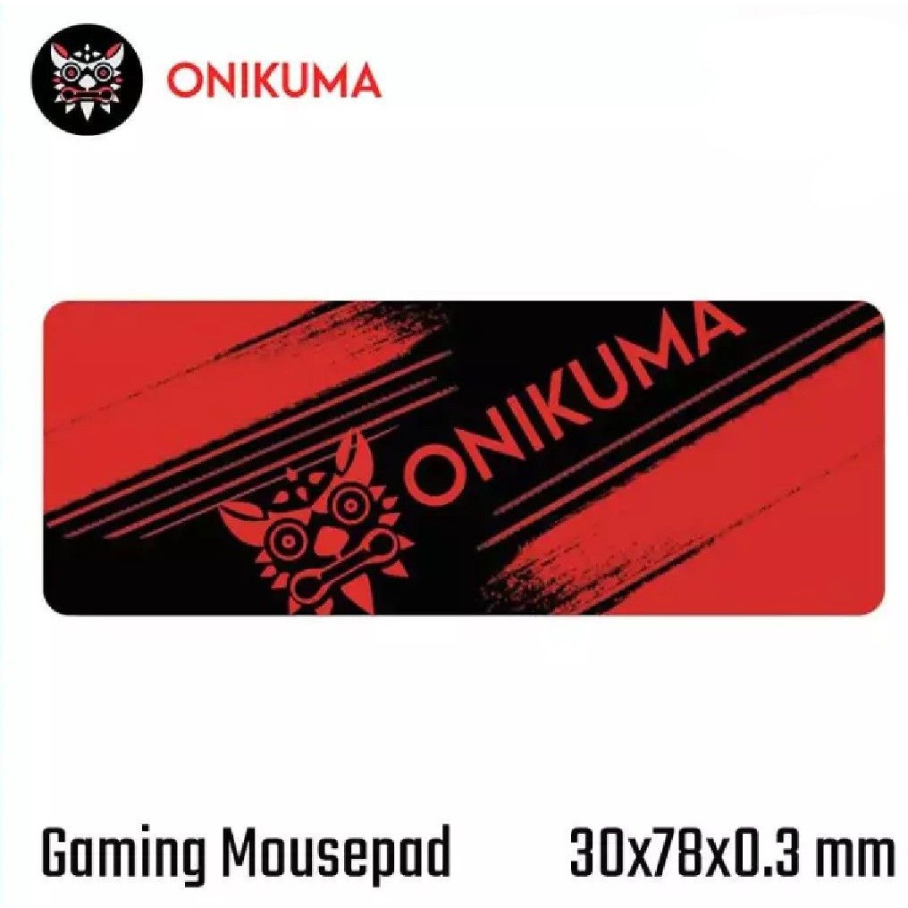 SALE Onikuma แผ่นรองเมาส์ ยาว 30X78X0.3mm #คำค้นหาเพิ่มเติม คีย์บอร์ดเกมมิ่ง Keybord EGA RGB USB เข้าสายตัวเมีย DisplayPort