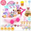 รถเข็นขนมหวาน พร้อมอุปกรณ์ครบชุด 36 ชิ้น