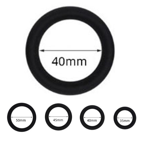 O-Ring Silicone 40x9 mm