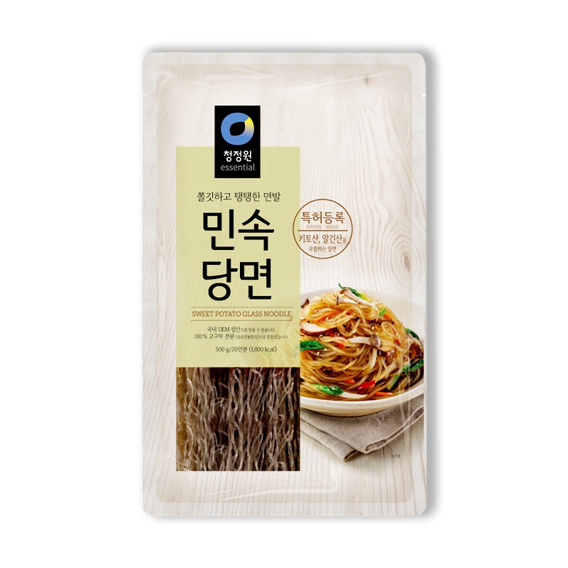 ชองจองวอน วุ้นเส้นเกาหลี 500 กรัม Sweet Potato glass Noodle 500 g