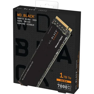 [พร้อมส่ง] WD BLACK SN850 1TB NVME SSD M.2 2280 ของใหม่ 100% มือ 1 ยังไม่แกะซีล ประกัน SYNNEX 5 ปี # PCIE GEN4 X4