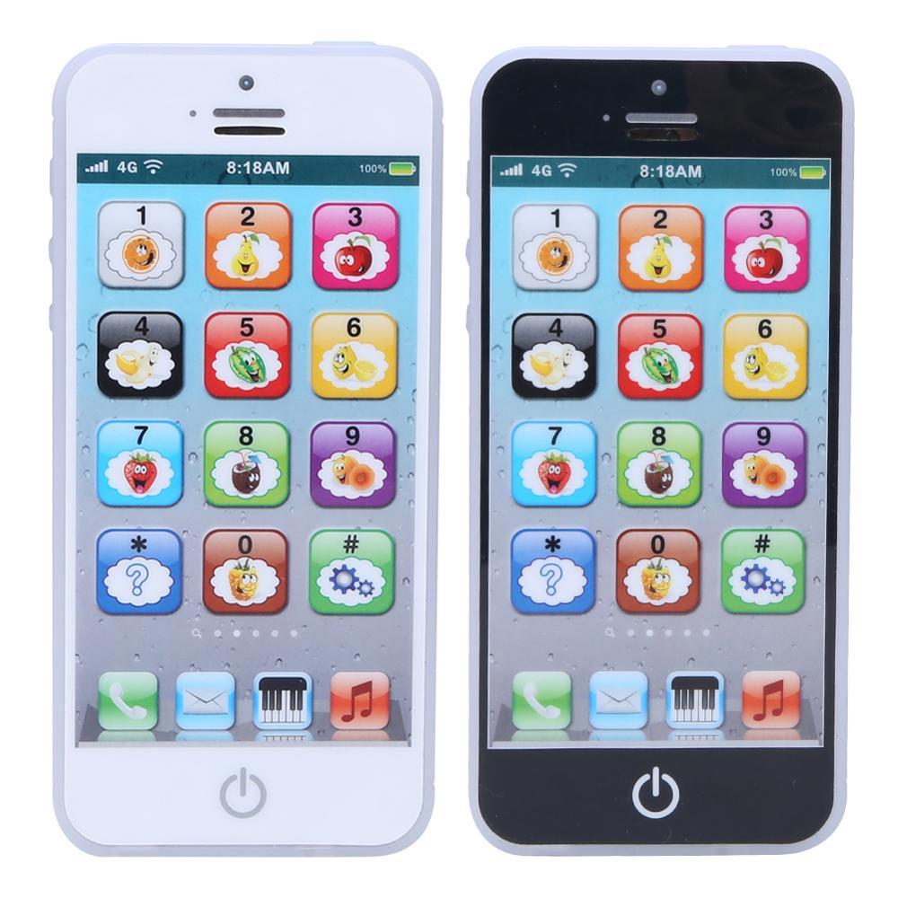 Kids Learning Mobile Phone Toy With Light Music Simulation Phone Learning Toy Children Baby