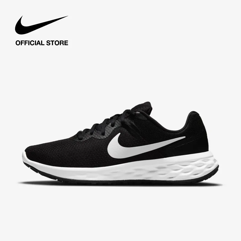 ภาพหน้าปกสินค้าNike Men's Revolution 6 Next Nature Road Running Shoes - Black รองเท้าวิ่งโร้ดรันนิ่งผู้ชาย Nike Revolution 6 Next Nature - สีดำ จากร้าน Nike บน Lazada