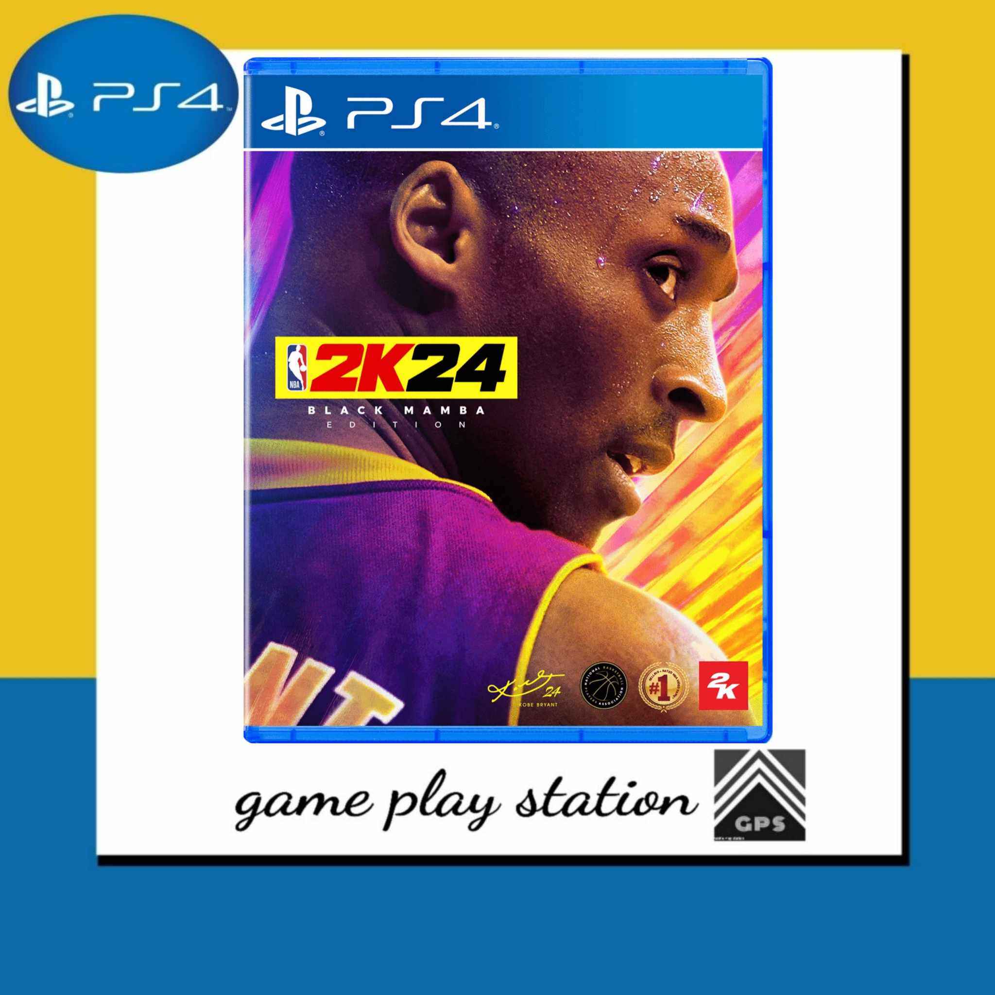 Pre-order Ps4 Nba 2k24 ( English Zone 3 ) Kobe Bryant Edition Black ...