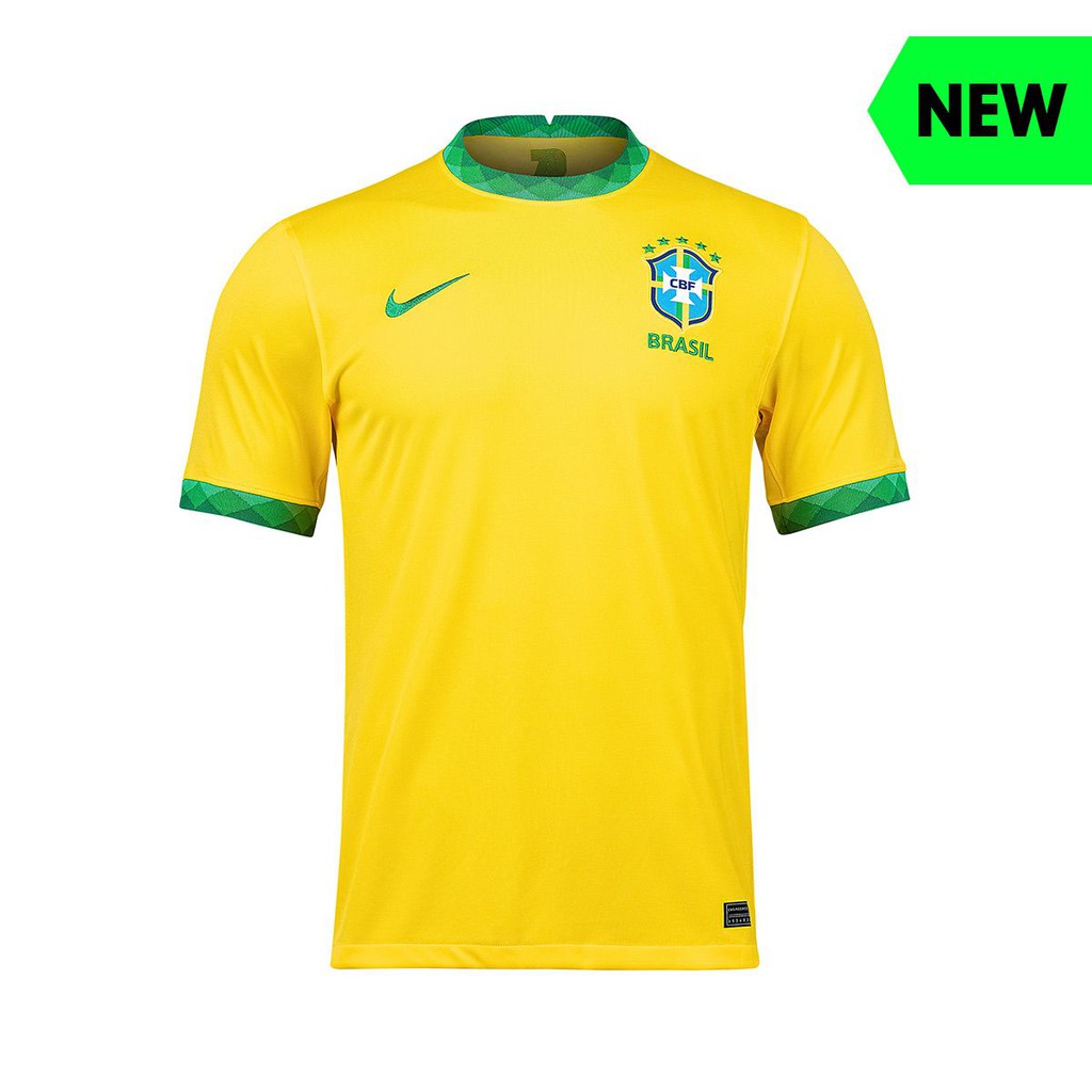 ส่งฟรี [BRASIL 21-Yellow,L]เสื้อกีฬา เสื้อออกกำลังกาย เสื้อฟุตบอลทีมบราซิล(ิbrazil 20/21 yellow) เกรดAAA รับประกันคุณภาพ