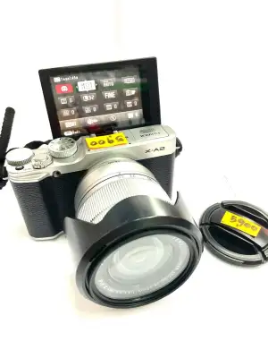 Fujifilm X-A2+Kit 16-50mm. (มี Wifi,จอพับถ่ายเซลฟี่) สีดำ / สีน้ำตาล - (มือ 2) สภาพดี เชื่อถือได้ สินค้ารับประกัน 90 วัน
