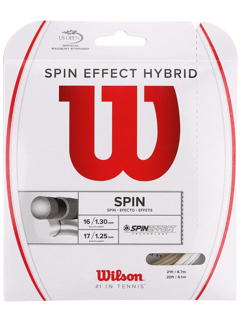 WILSON Spin Effect Hybrid เอ็นไม้เทนนิส เอ็นเทนนิส Tennis String