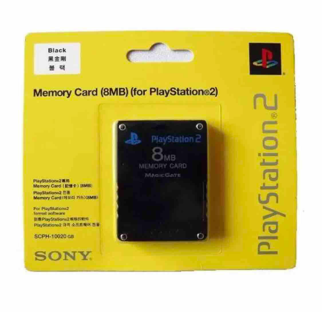 memory card ps2 (ใช้สำหรับเซฟเกมส์ เพทู)