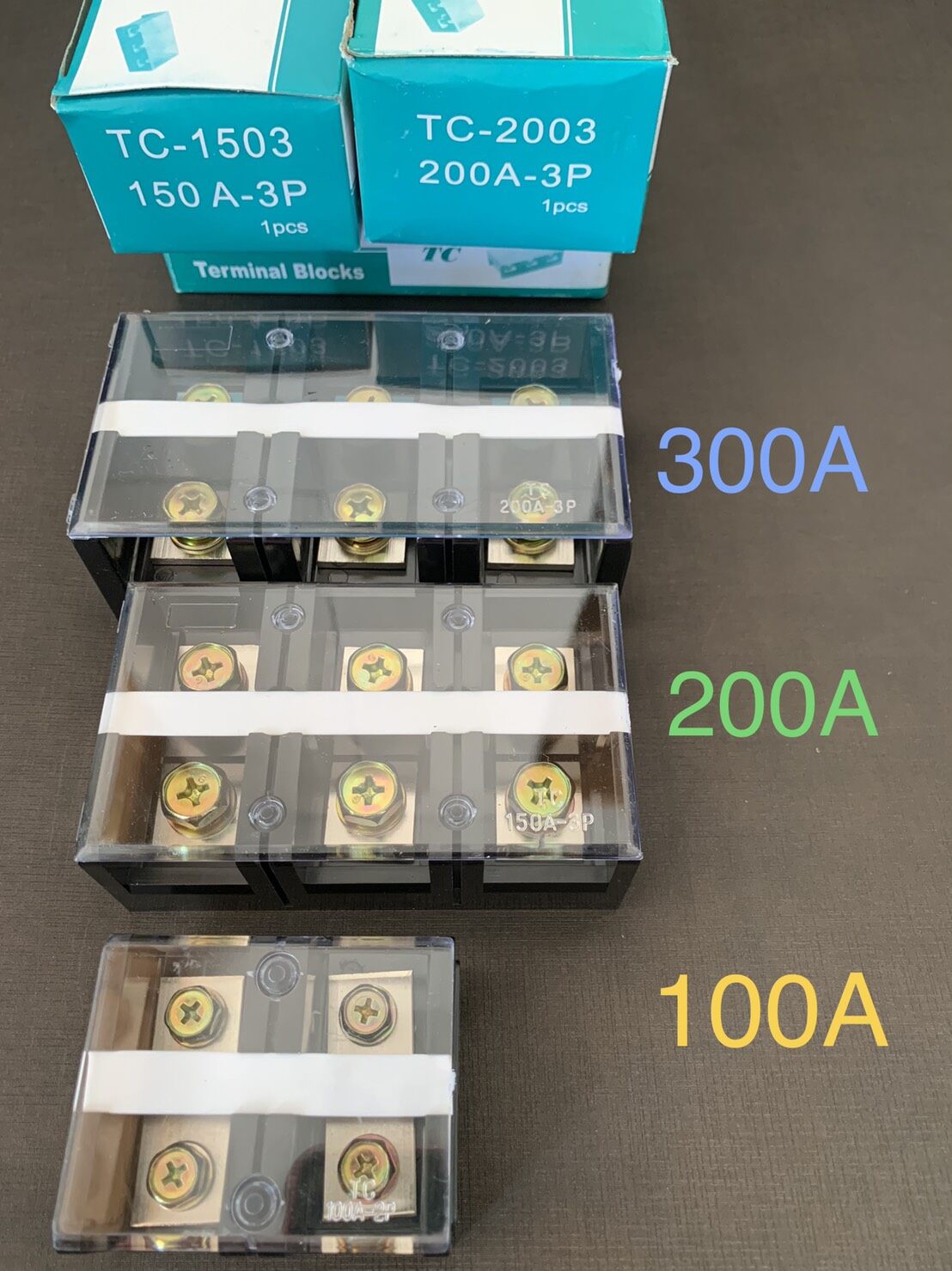 Terminal Block บล็อกต่อสายไฟ สายแบตเตอรี 600V 100A,150A,200A - MixASale