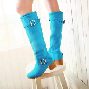warm long boots