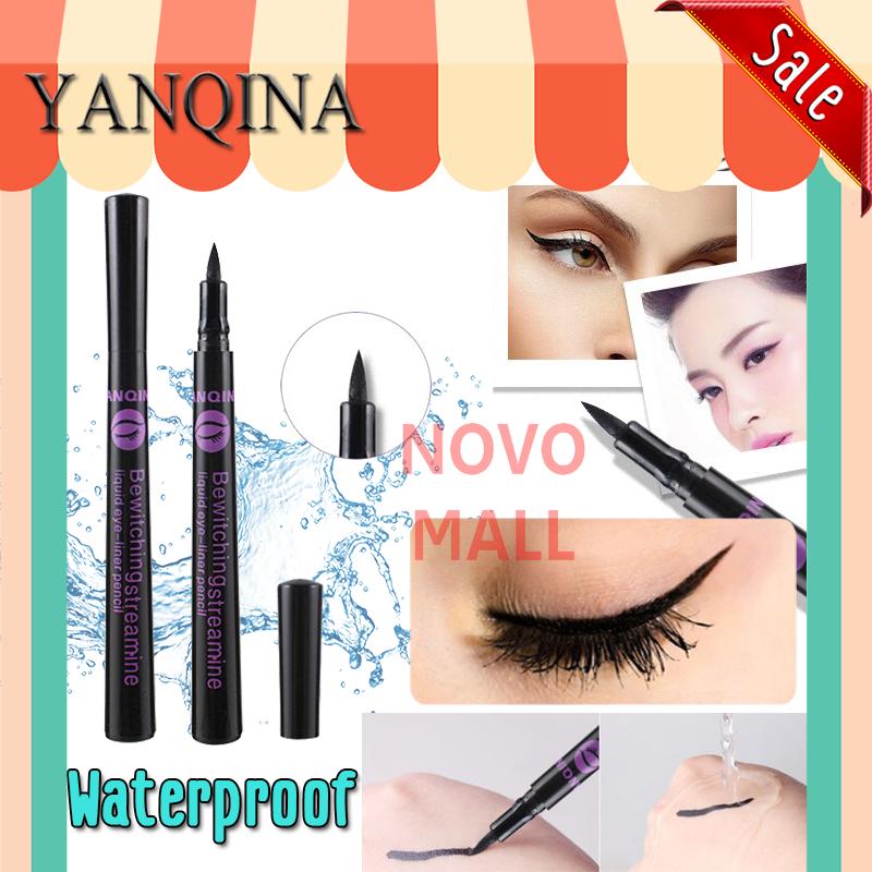 ( ของแท้/พร้อมส่ง ) เมจิกอายไลน์เนอร์ Yanqina Bewiching Streamine Liquid Eyeliner ( รหัสสินค้า 28016 )