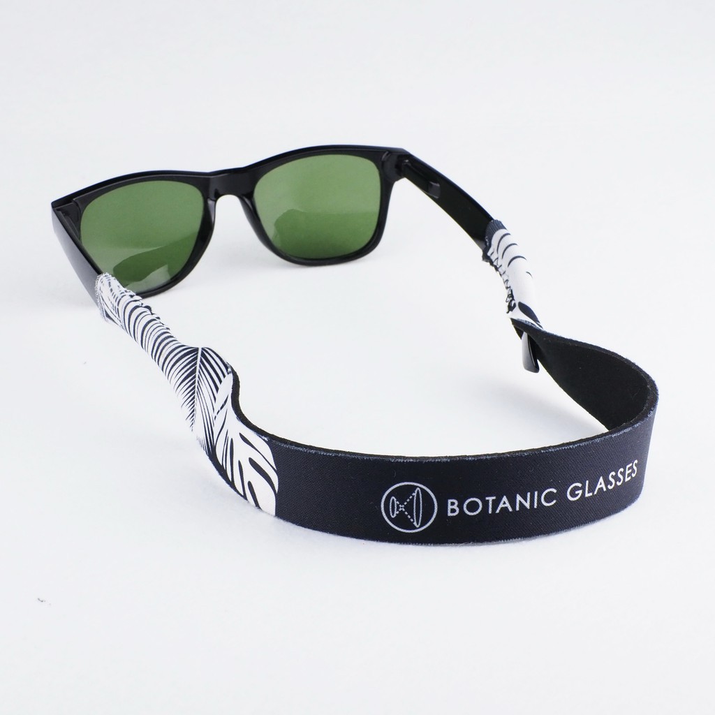 สายคล้องแว่นกันแดด สีดำ สายคล้องแว่น คุณภาพดี แบรนด์ Botanic Glasses